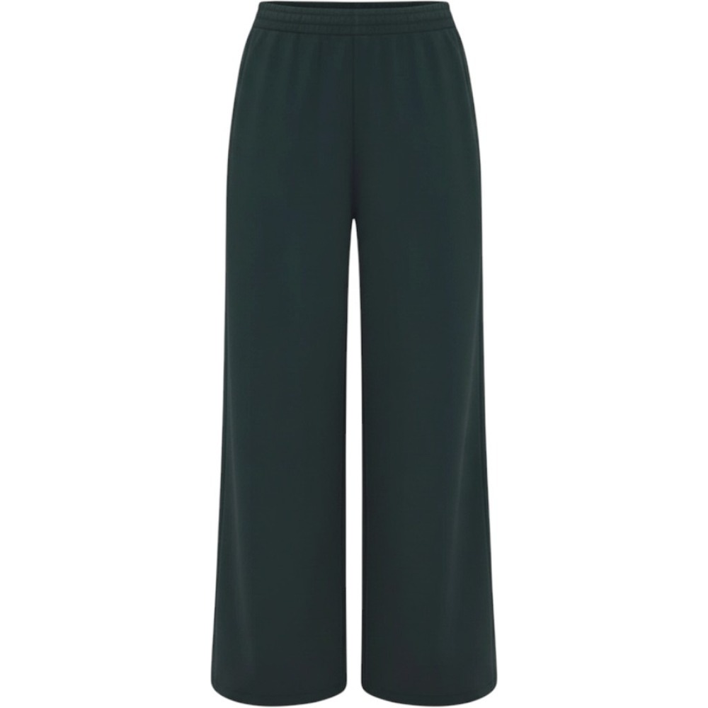 SKIMS Vintage Fleece Sweatpants Cypress Green Wide Leg WL-WLG-6561W Large